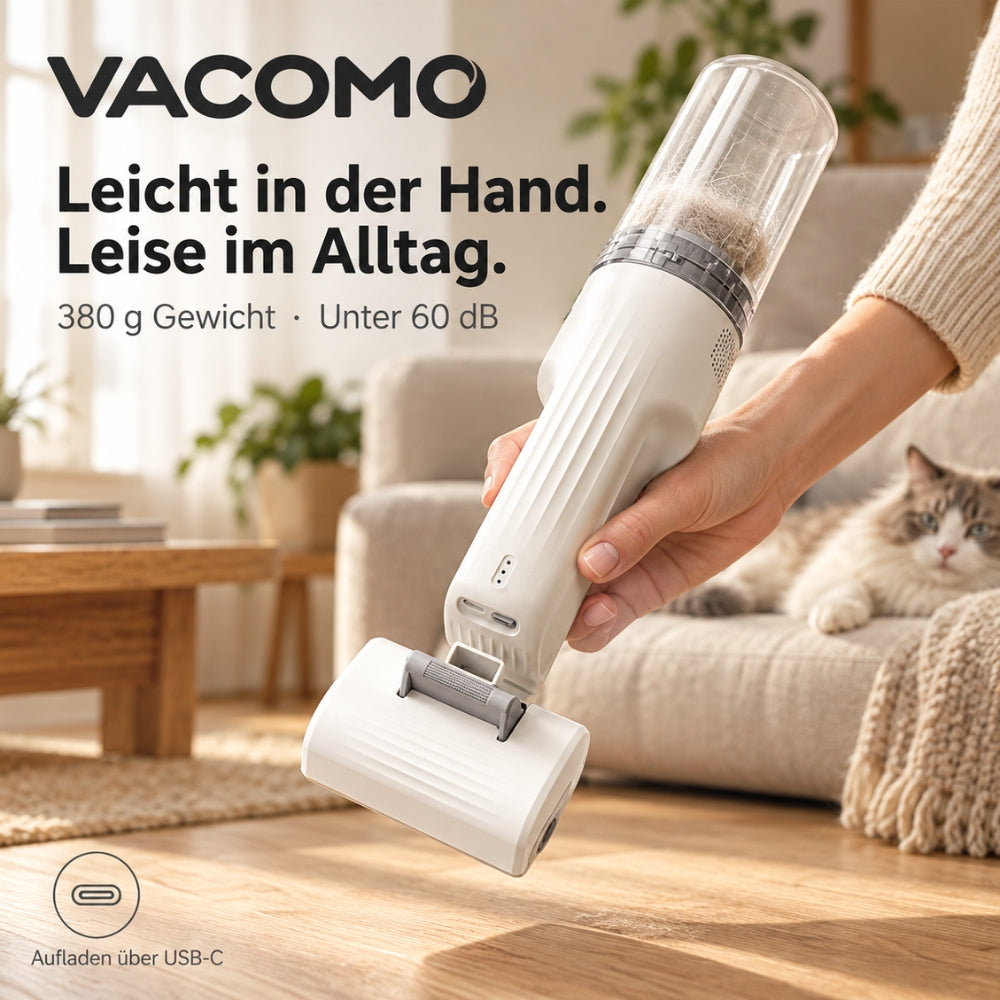 Vacomo Air Pet – Handstaubsauger für Tierhaare