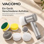 Vacomo Spin Mini – Elektrische Reinigungsbürste für Bad & Küche