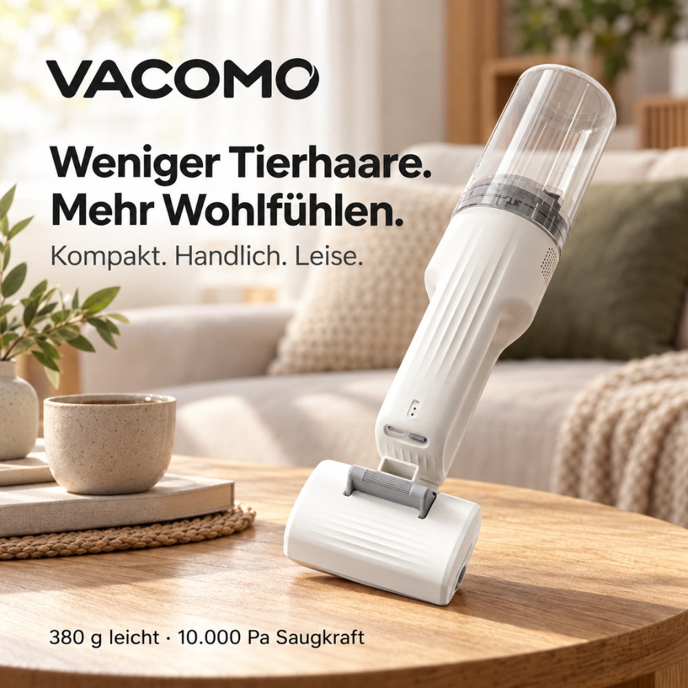 Vacomo Air Pet – Handstaubsauger für Tierhaare