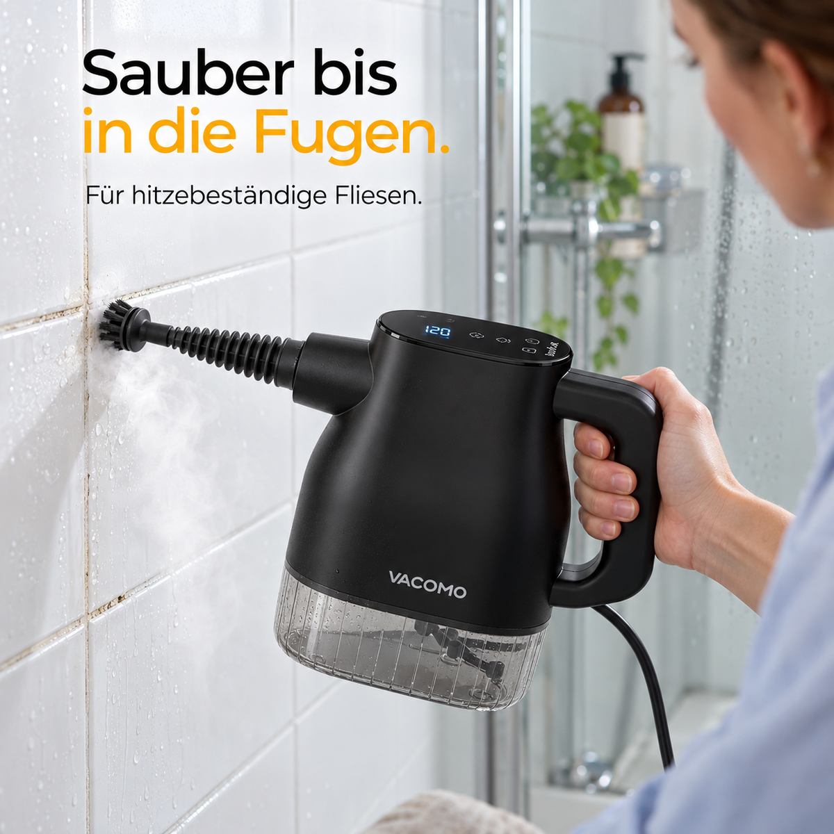 Vacomo Steam Pro – Kompakter Handdampfreiniger